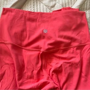 Lululemon align leggings in watermelon